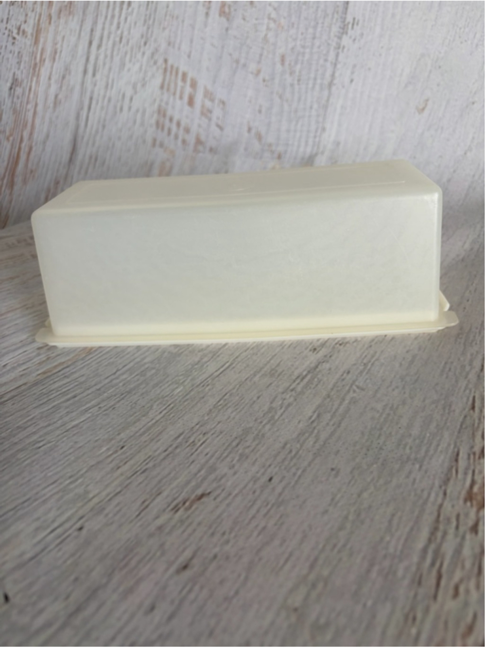 Tupperware White One Size Velveeta Storage Container